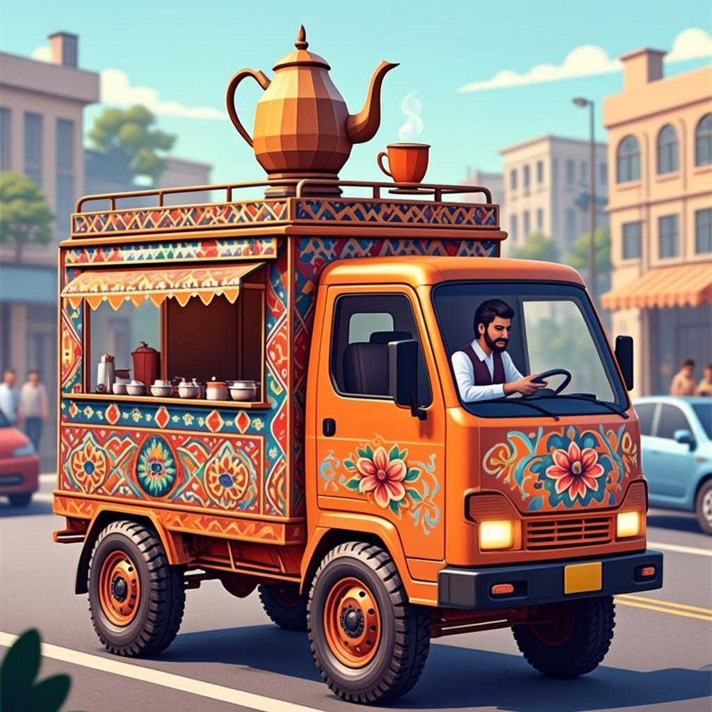 Chai Cart Delivery 3D — free online game
