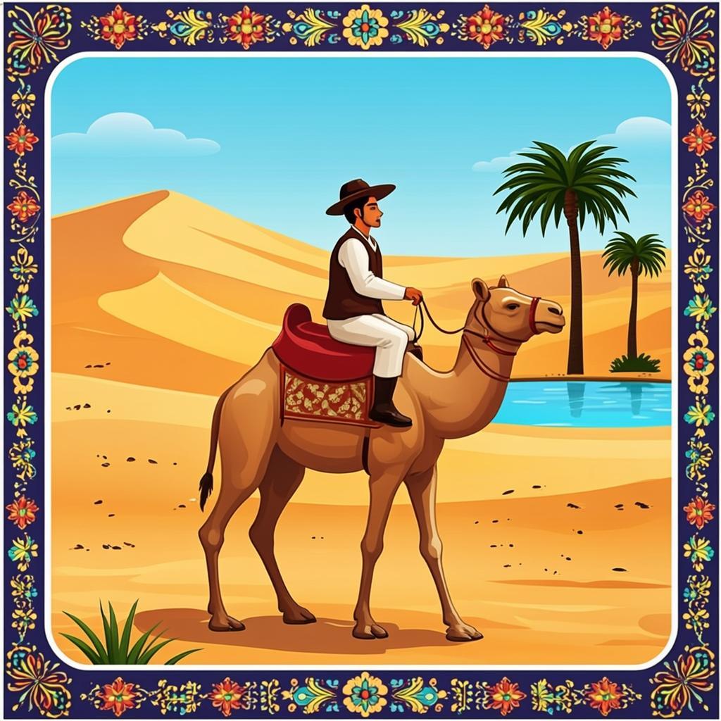 Desert Camel Ride 3D — free online game