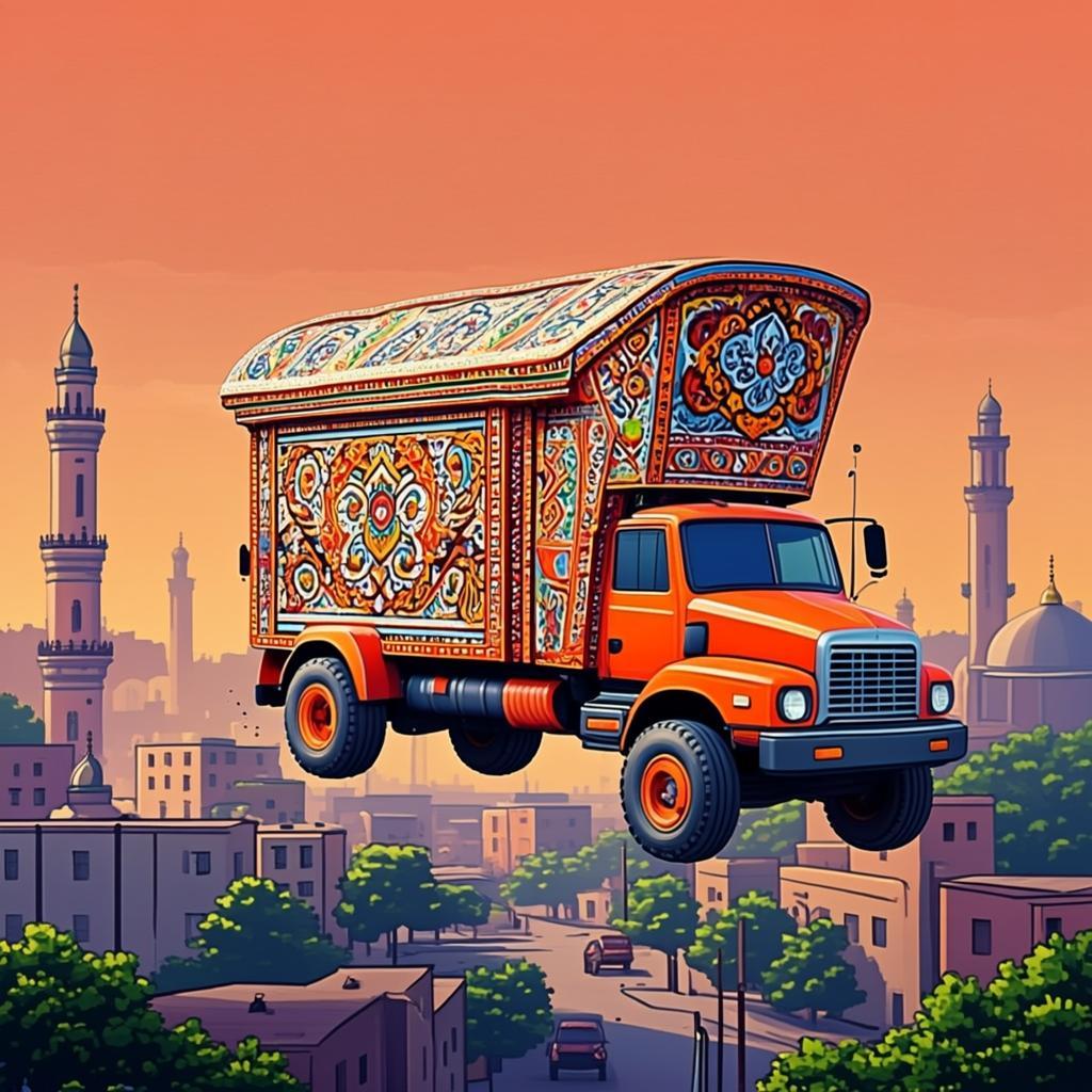 Flying Carpet 3D — free online game