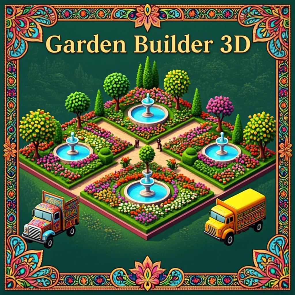 Garden Builder 3D — free online game
