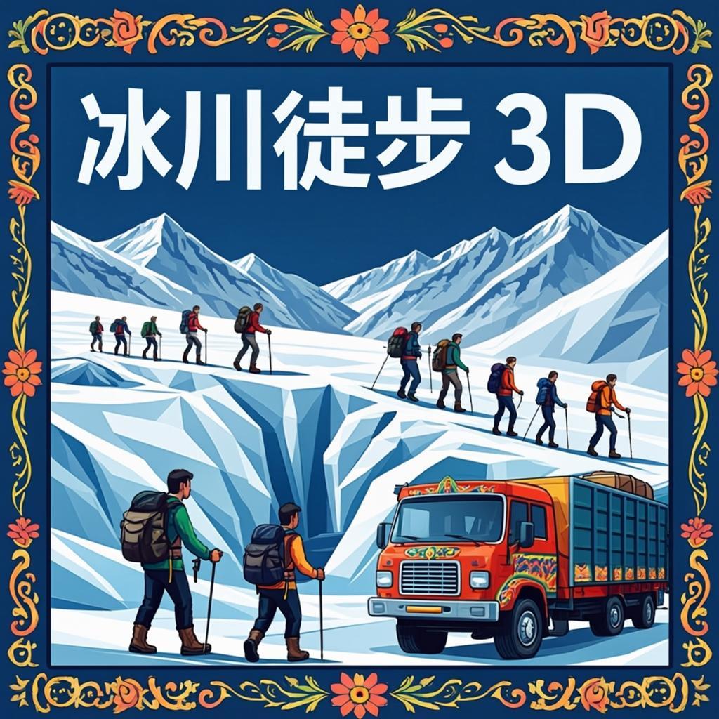 Glacier Trek 3D — free online game