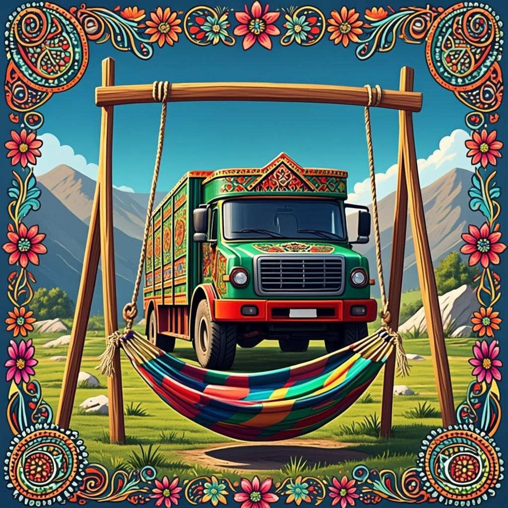 Hammock Swing 3D — free online game