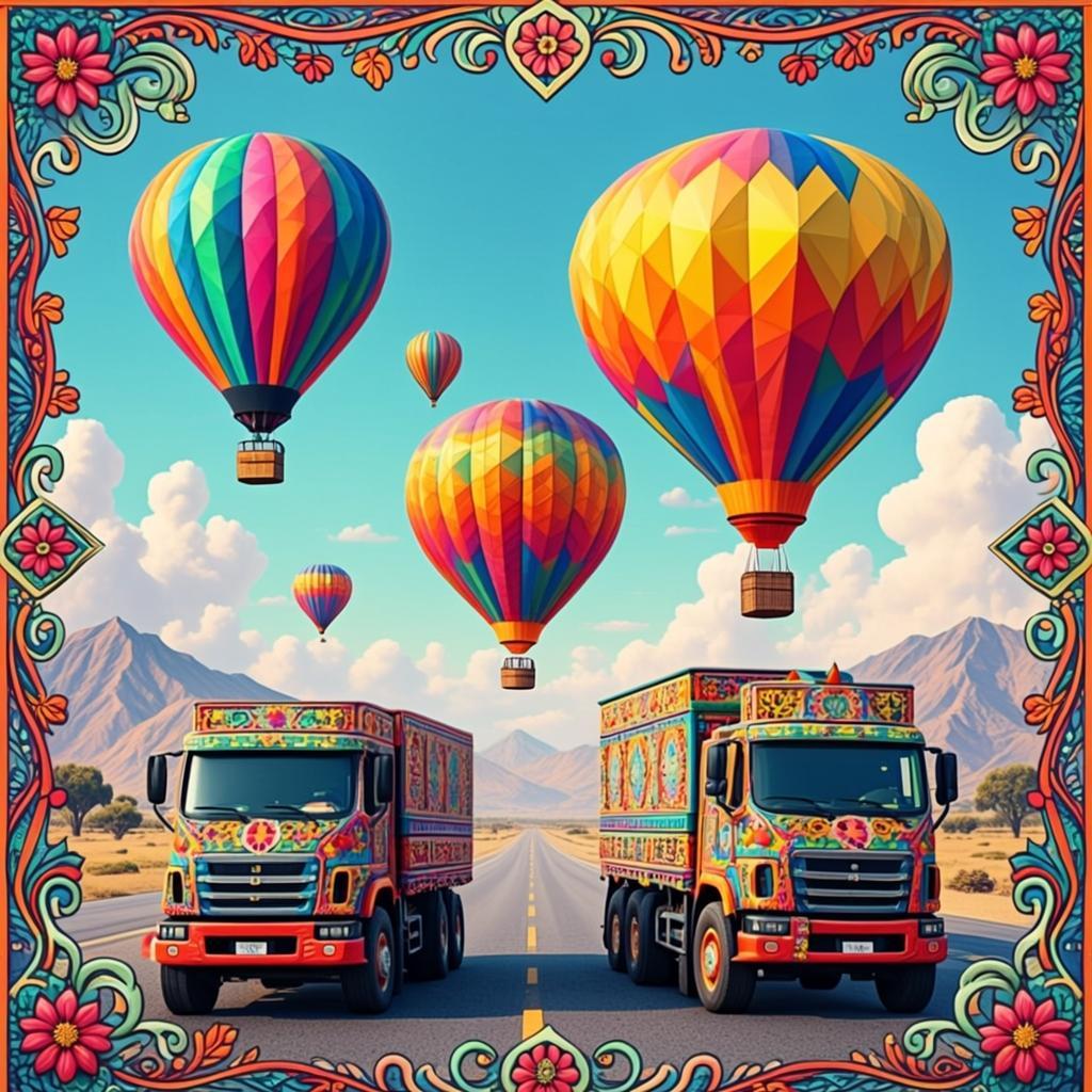 Hot Air Balloon Race 3D — free online game