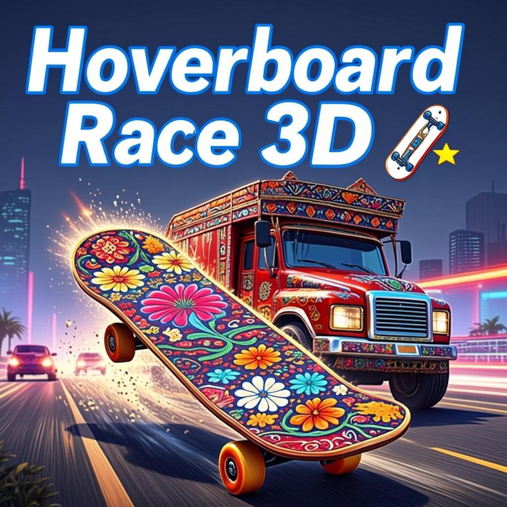 Hoverboard Race 3D — free online game