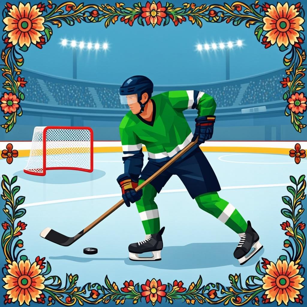 Ice Hockey 3D — free online game