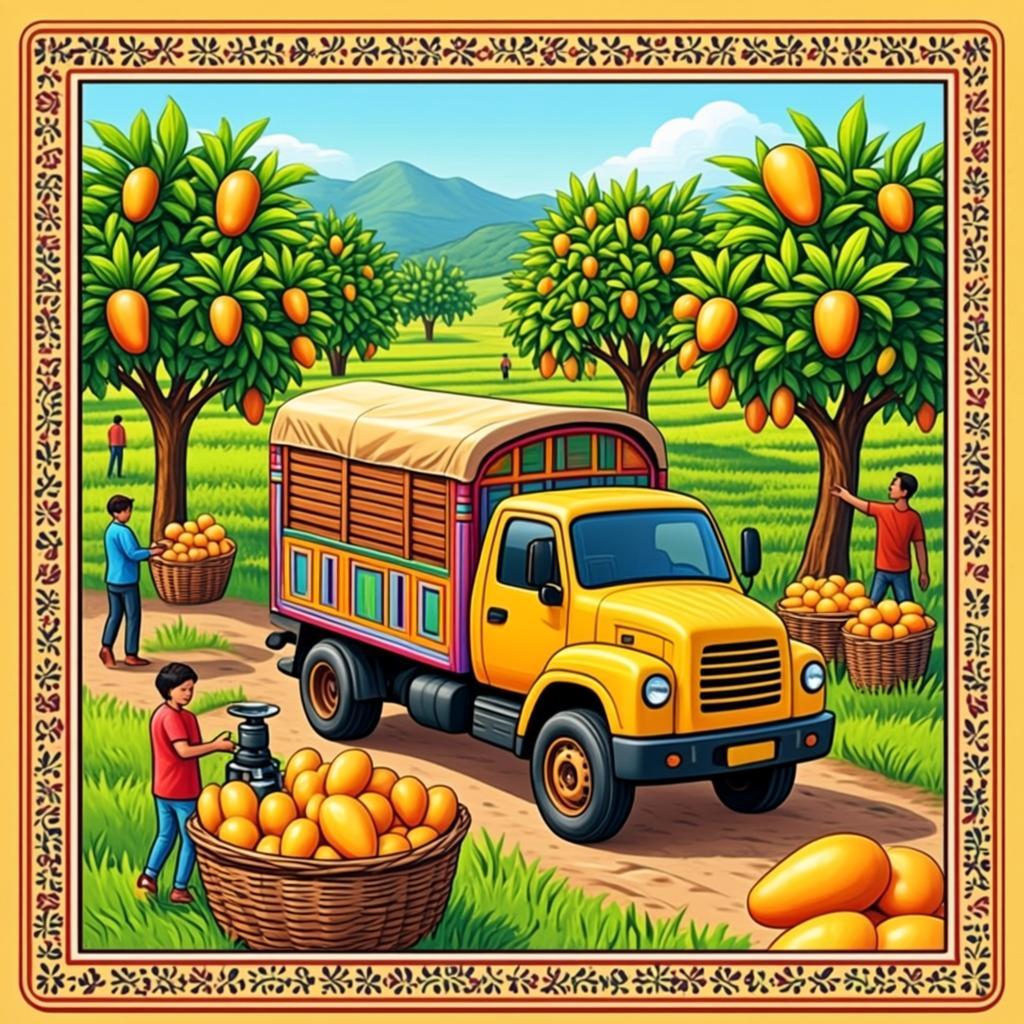 Mango Orchard 3D — free online game