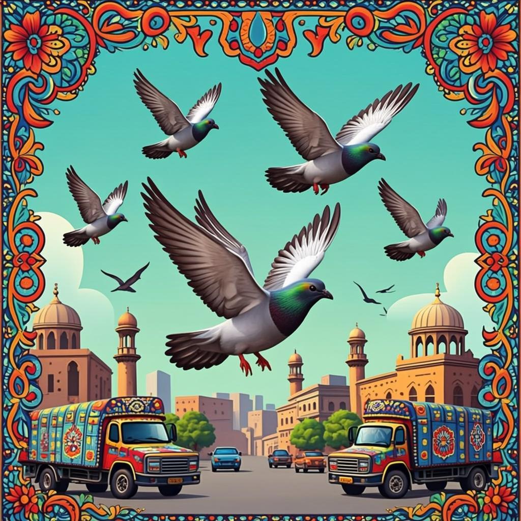 Pigeon Race Lahore 3D — free online game