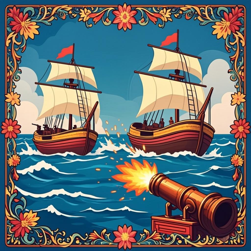 Pirate Ship Battle 3D — free online game