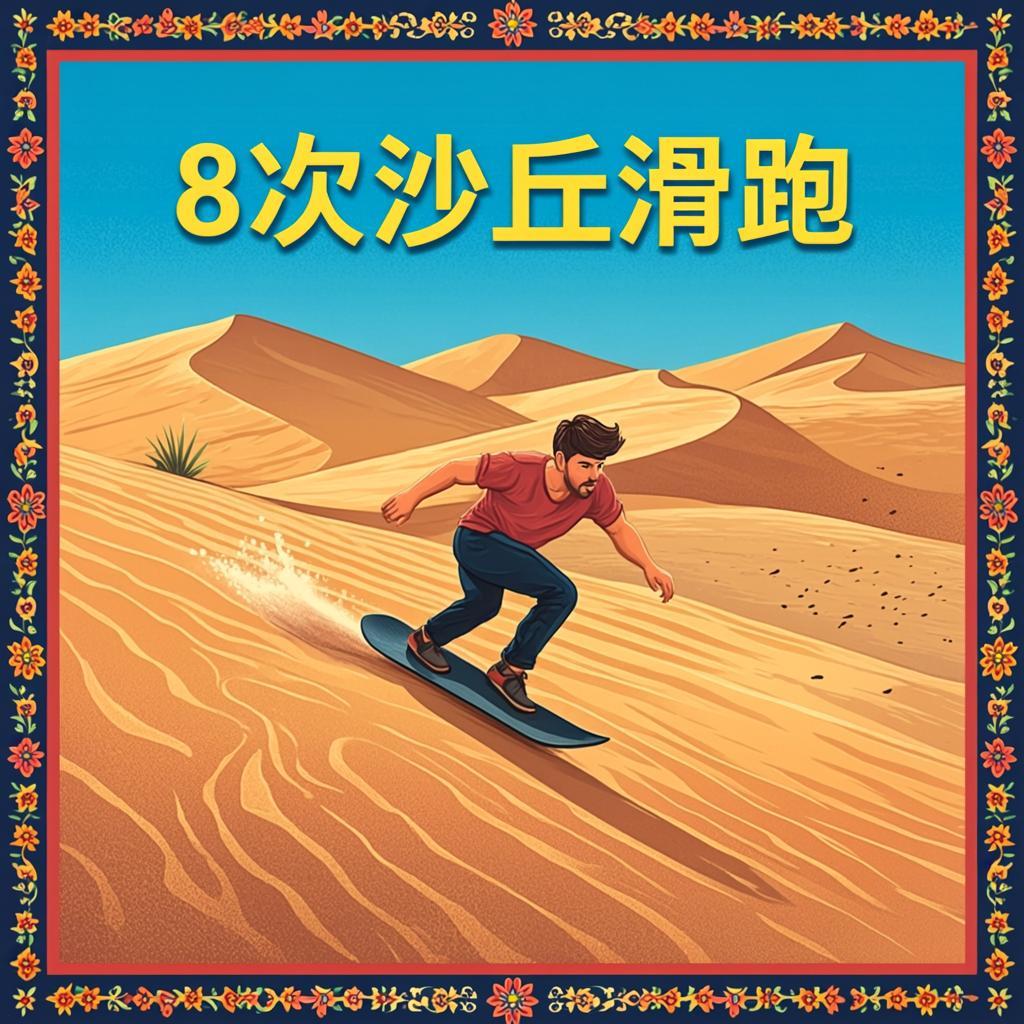Sand Boarding Thar 3D — free online game