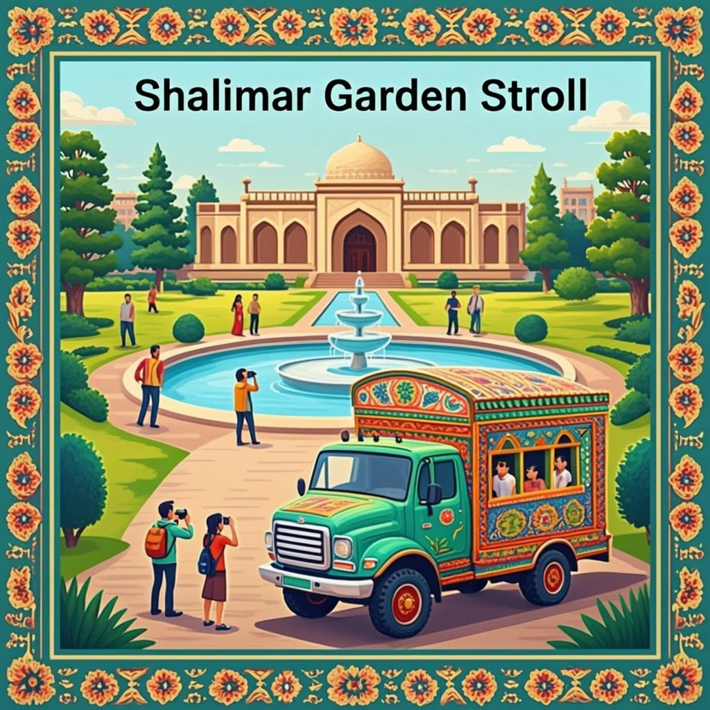 Shalimar Garden Stroll 3D — free online game