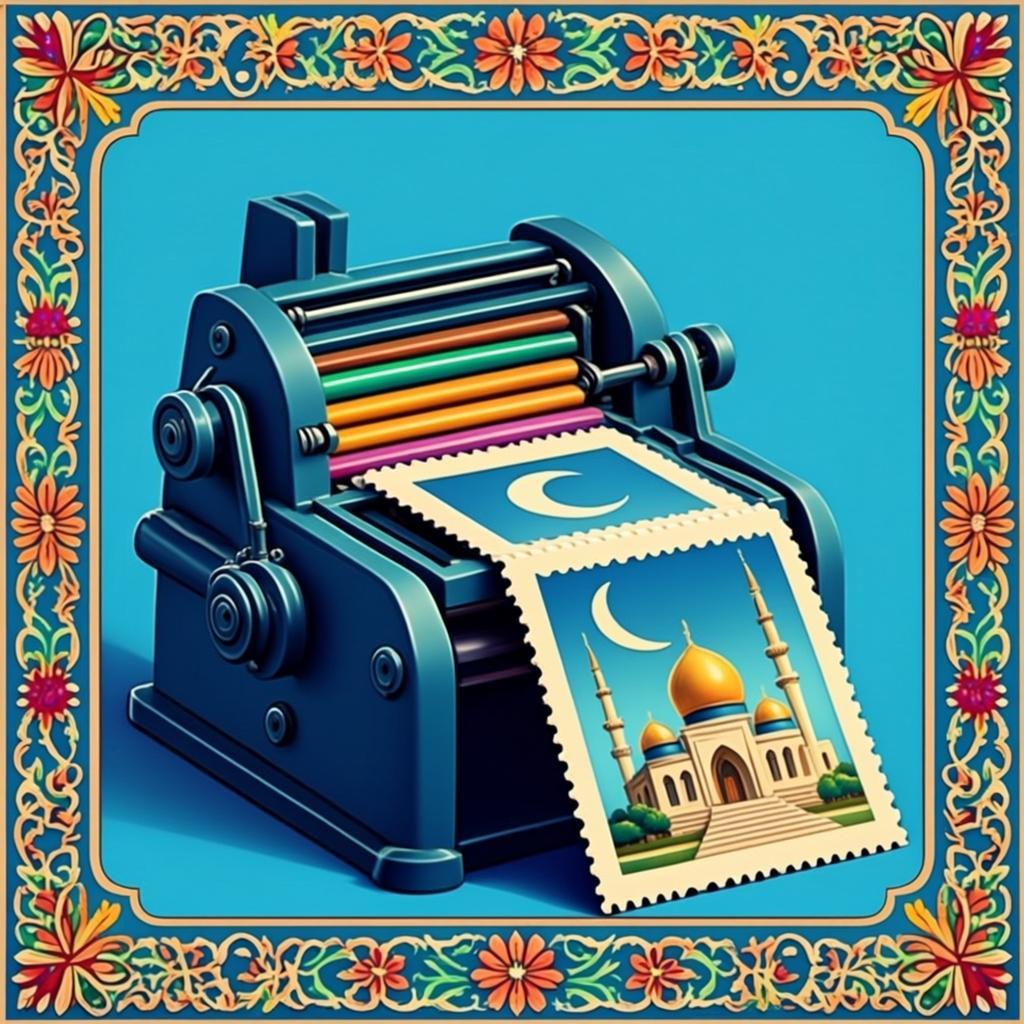 Stamp Printing Press 3D — free online game
