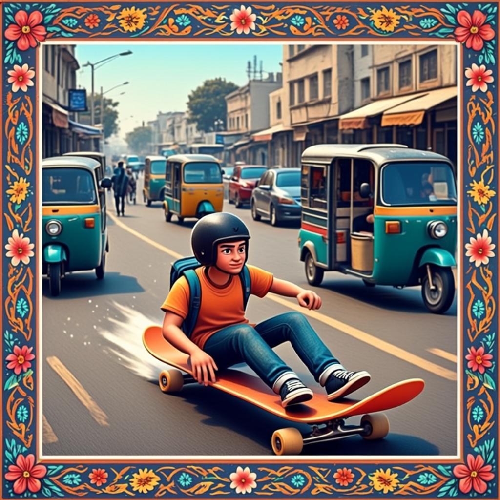 Street Luge 3D — free online game