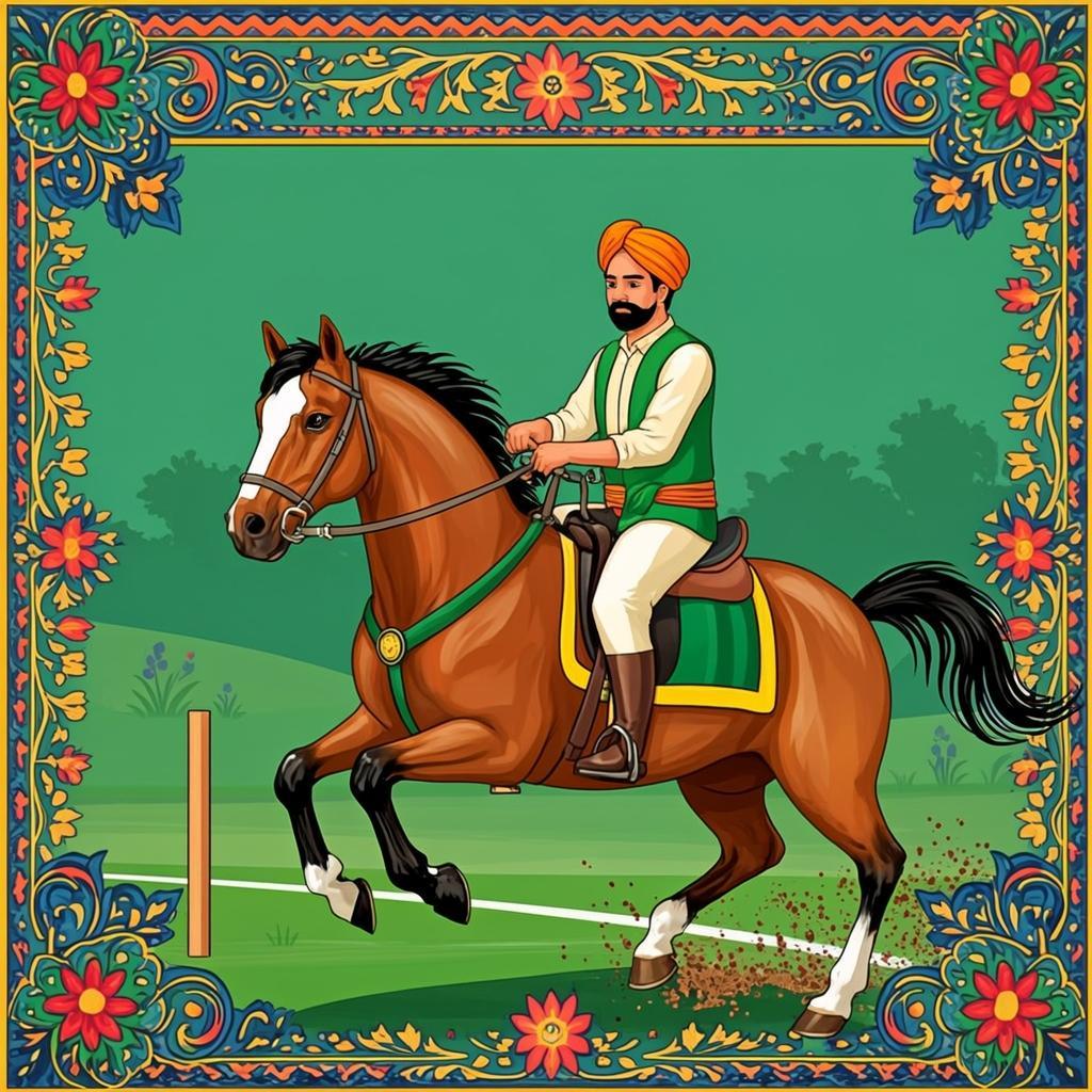 Tent Pegging 3D — free online game