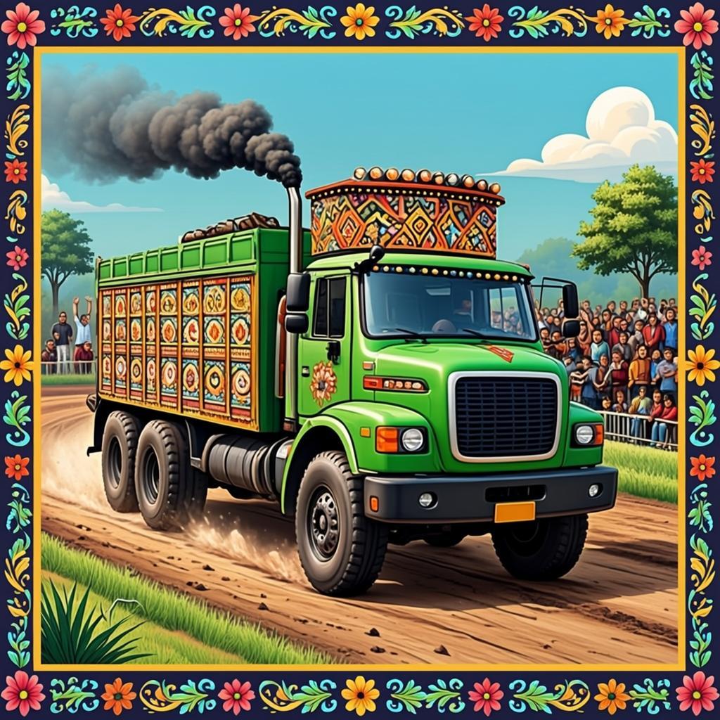 Tractor Pull 3D — free online game
