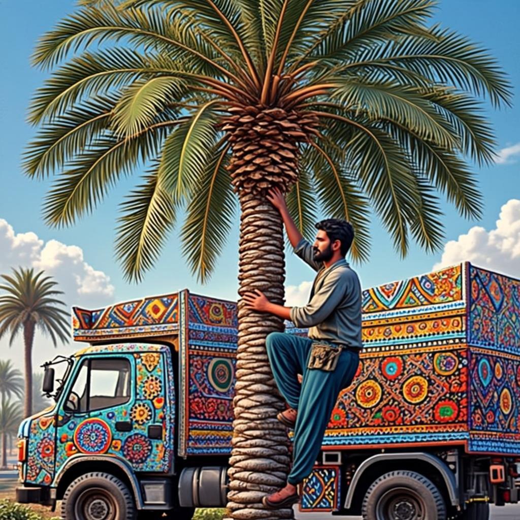 Date Palm Climber — free online game