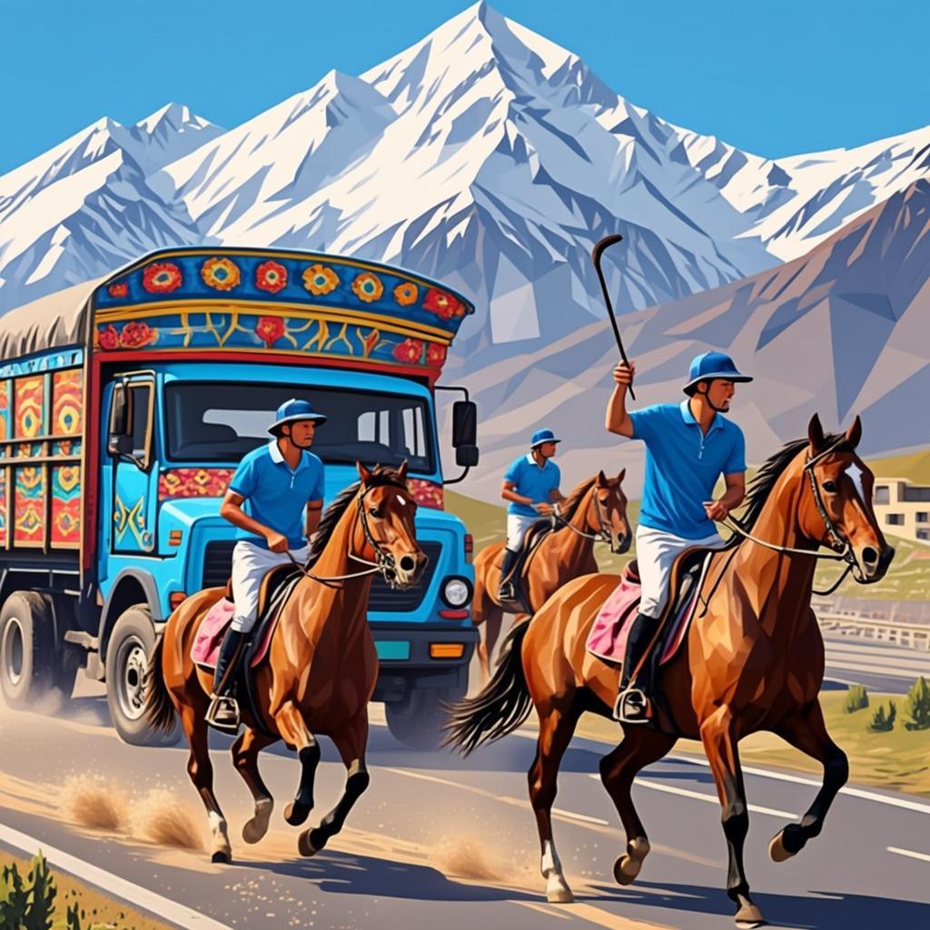 Gilgit Polo 3D — free online game