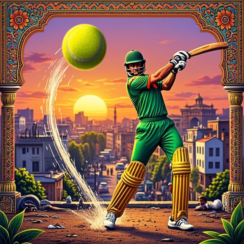 Gully Cricket 3D — free online game