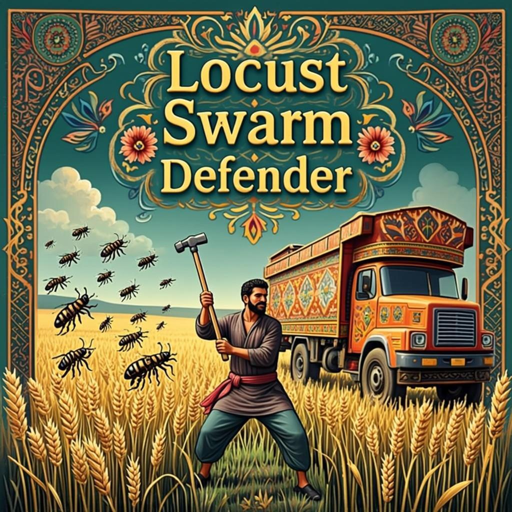 Locust Swarm Defender — free online game