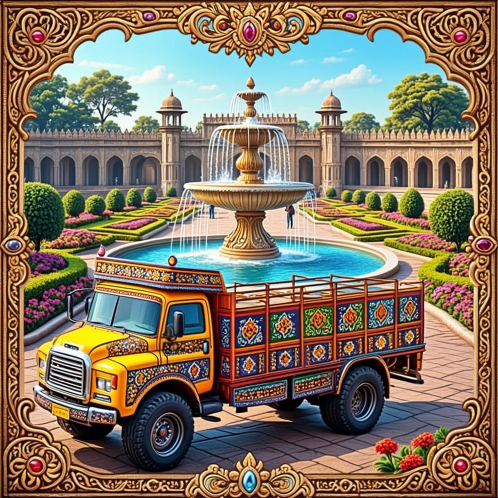 Mughal Garden Designer — free online game
