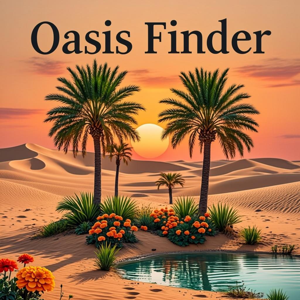 Desert Oasis Finder — free online game