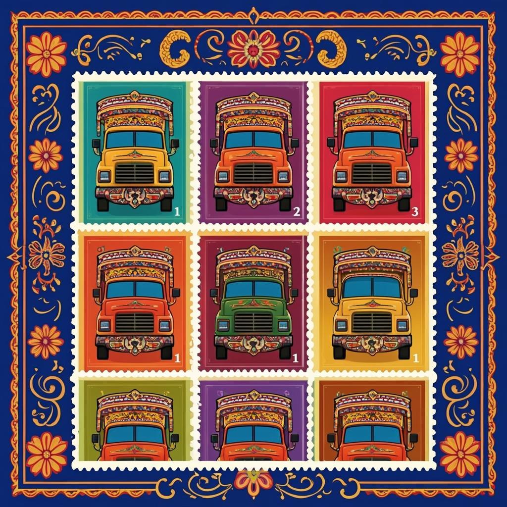 Postage Stamp Art — free online game