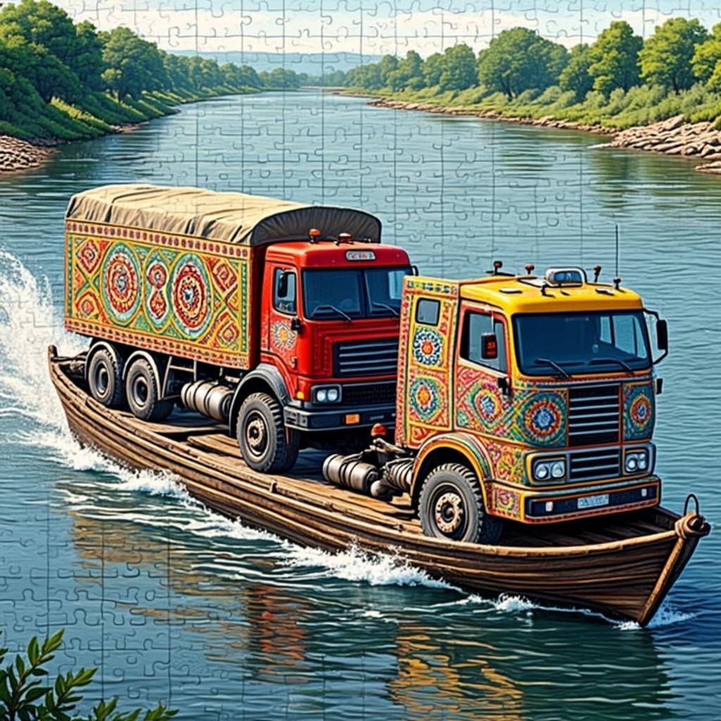 River Crossing Puzzle — free online game
