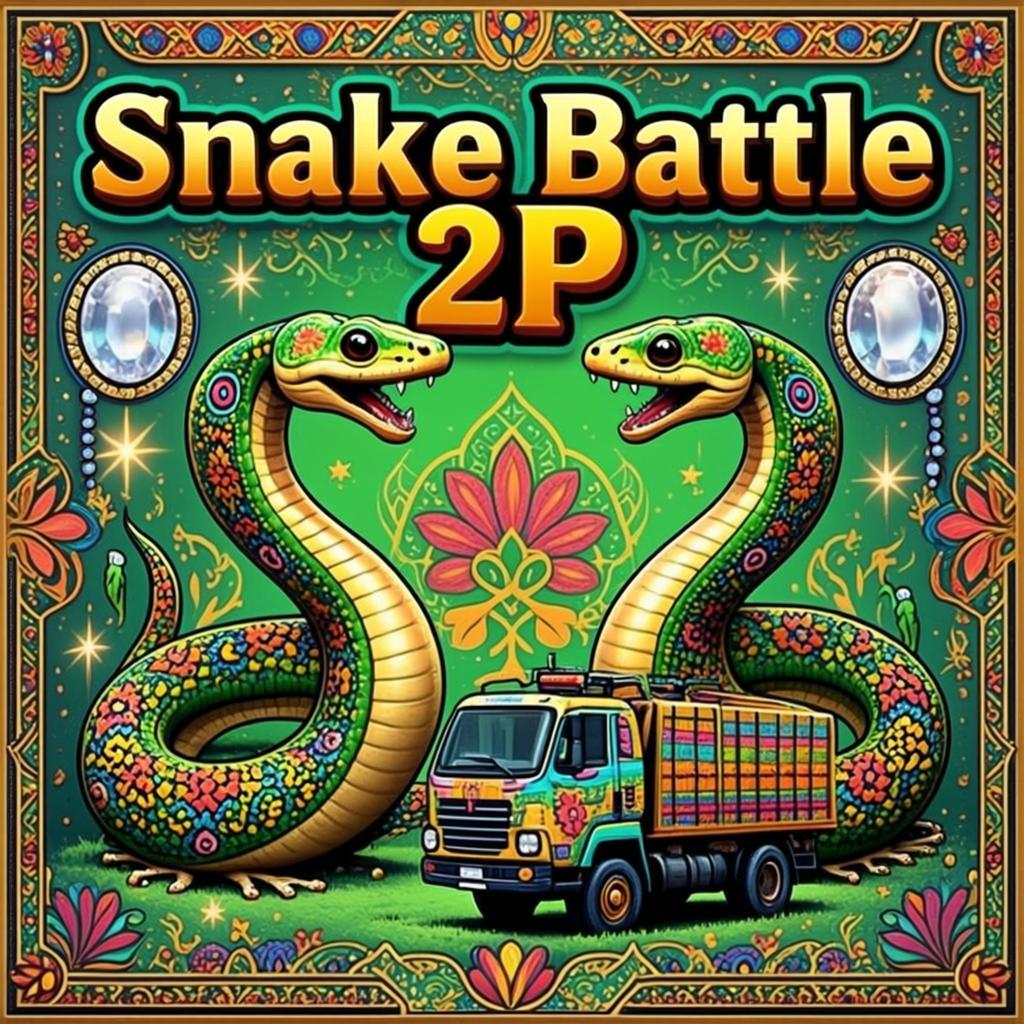 Snake Battle 2P — free online game