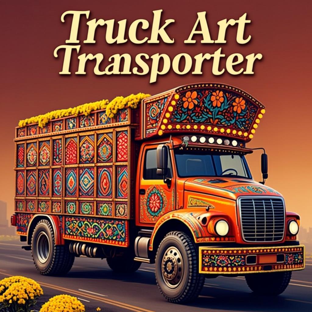 Truck Art Transporter — free online game
