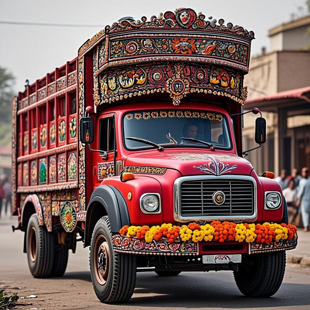 Truck Decoration Puzzle — free online game